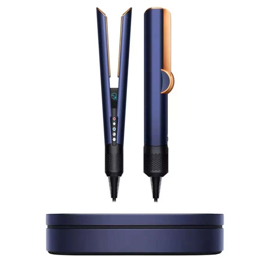 Dyson Airstrait HT01 Prussian Blue/Copper с кейсом "Образец с витрины"