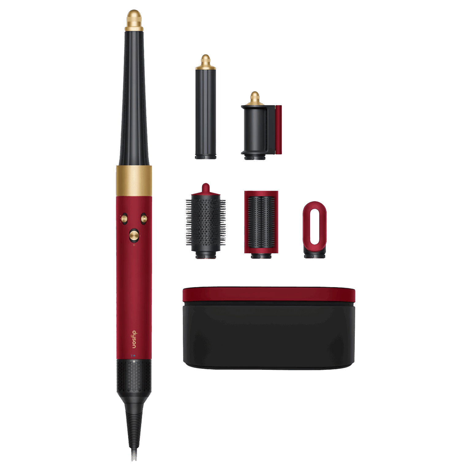 Стайлер Dyson Airwrap Complete HS08 Red/Velvet Airwrap Strait+Wavy