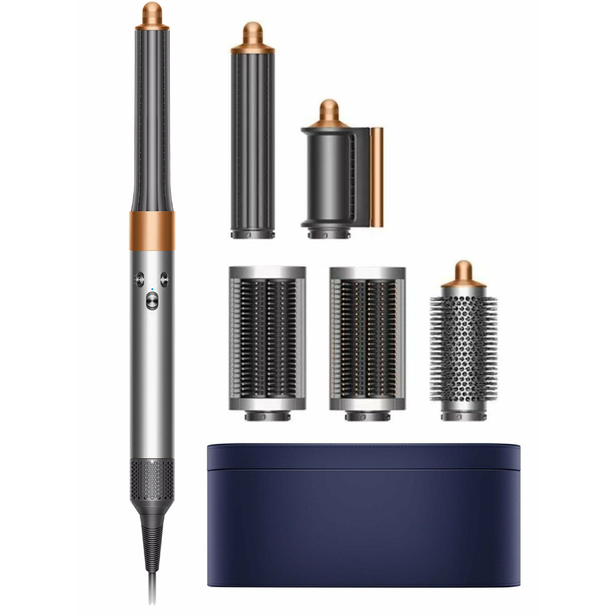 Стайлер Dyson Airwrap Complete Long HS05 Nicke/Copper с кейсом